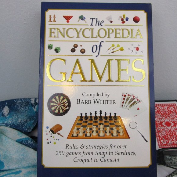 The Encyclopedia Of Games NWOT Paperback by Barb Whiter - Picture 2 of 10